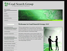 Tablet Screenshot of ceadsearch.com